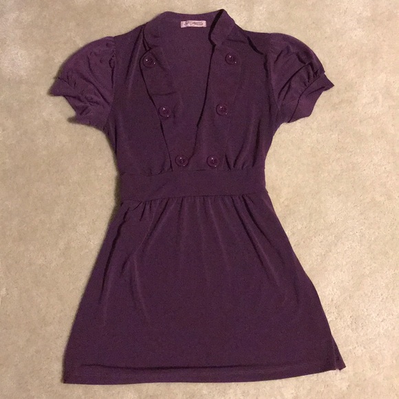 Purple Six Degrees of Separation top - Picture 1 of 2